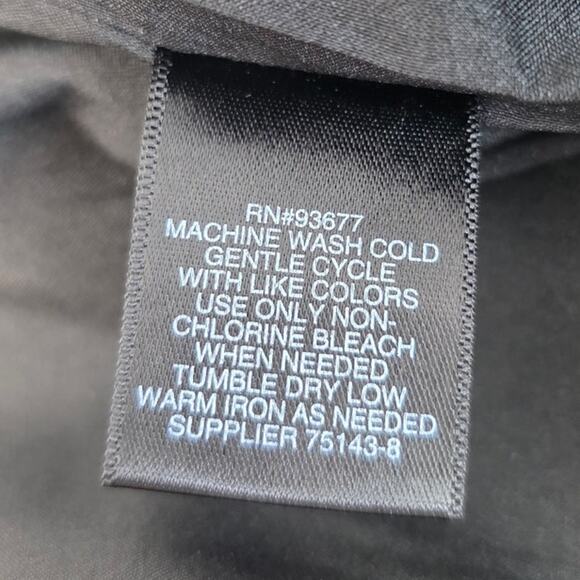 Liz Claiborne Career Black White Square Dashes A-Line Lined Pencil Skirt Size 4 - Picture 8 of 8